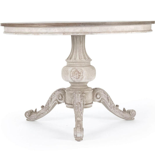 Tavolo Shabby Chic con piano in legno